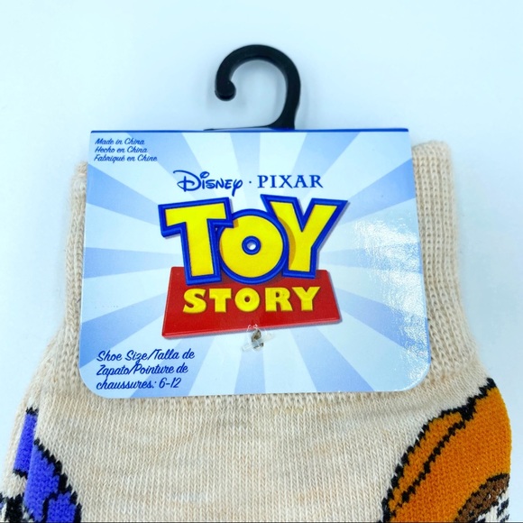 Disney Underwear & Socks Disney Pixar Toy Story Woody Buzz Lightyear Socks Poshmark